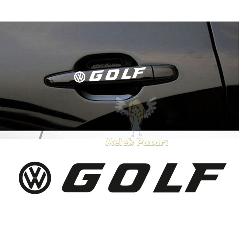 Volkwagen Golf Kapı Kolu Jant Araba Sticker