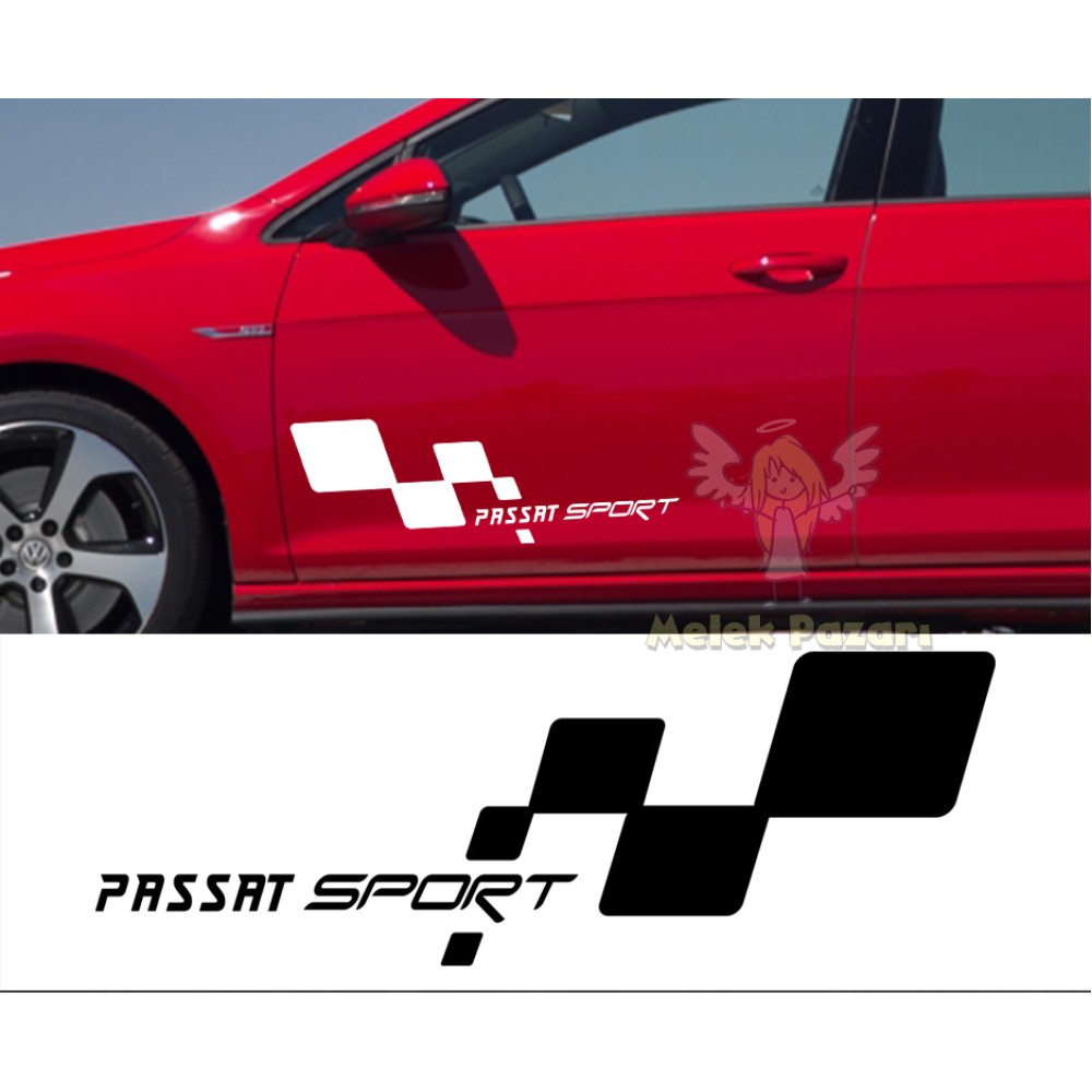 Volkwagen Passat Sport Araba Sticker