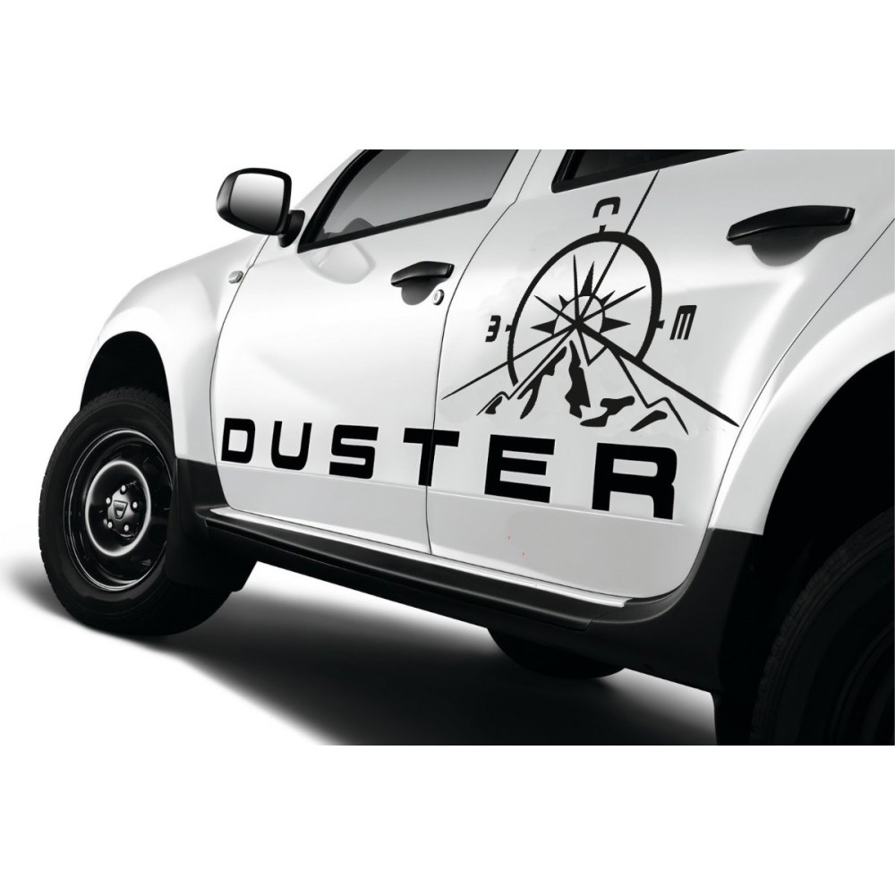 Dacia Duster Pusula Off Road Oto Sticker 